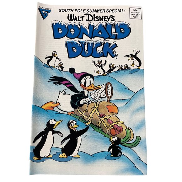 Gladstone Walt Disneys Donald Duck #267 South Pole Summer Special Bagged Boarded - Picture 1 of 6